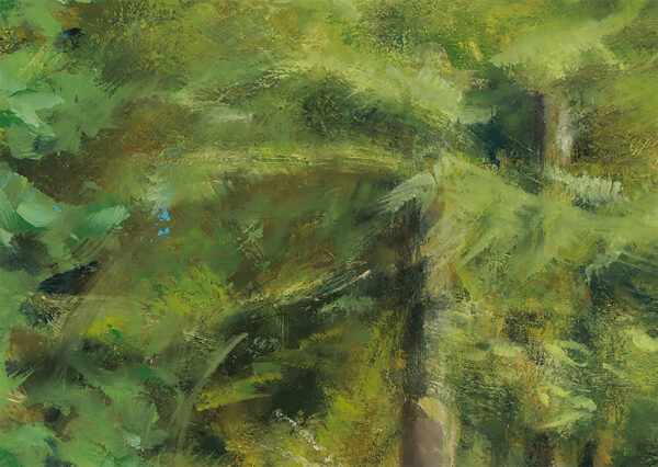 Detail of a section of the painting
